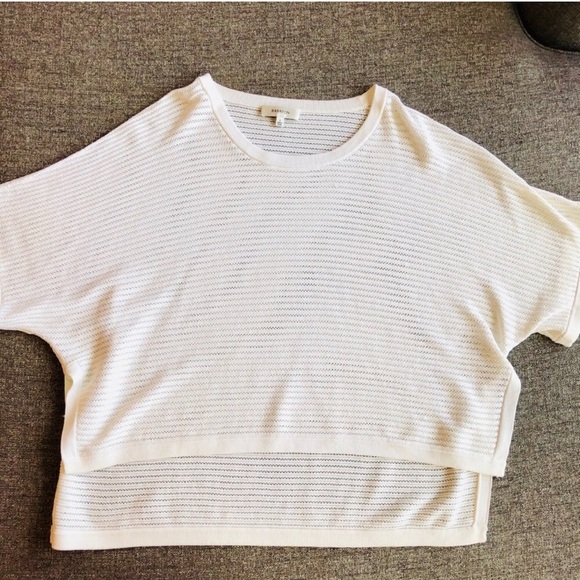 Babaton ARITZIA striped high low top - Picture 4 of 4